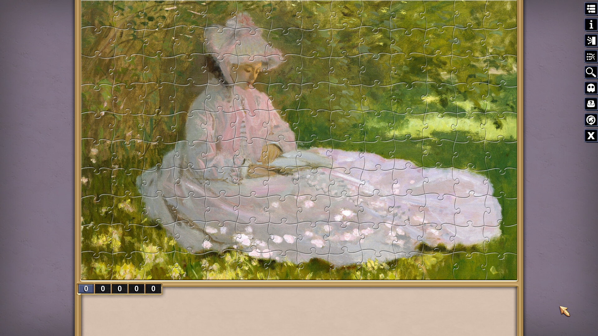 Pixel Puzzles Illustrations & Anime: Claude Monet screenshot 3