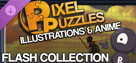 Pixel Puzzles Illustrations & Anime: Flash Collection