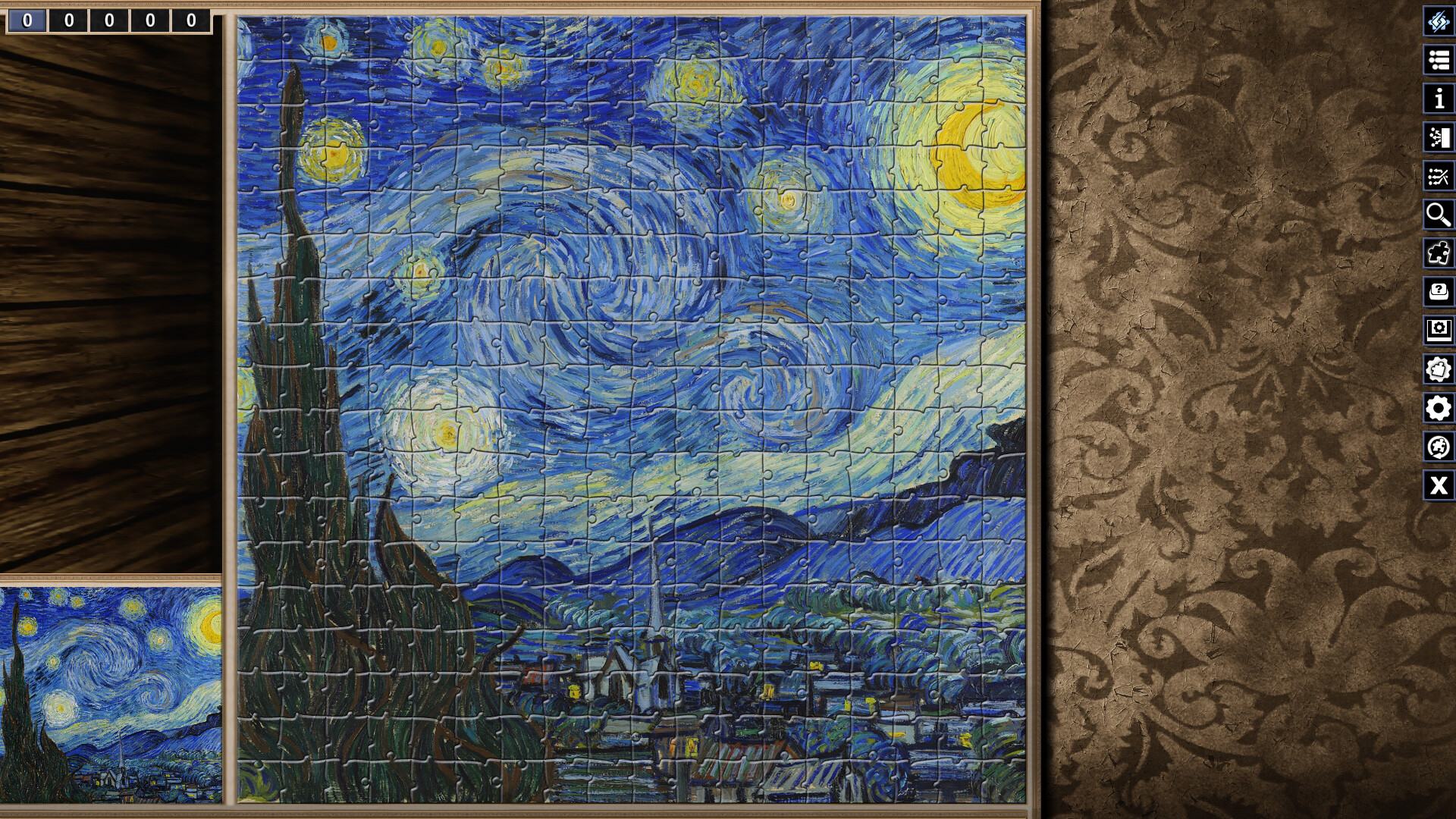Pixel Puzzles Illustrations & Anime - Jigsaw Pack: Van Gogh screenshot 1