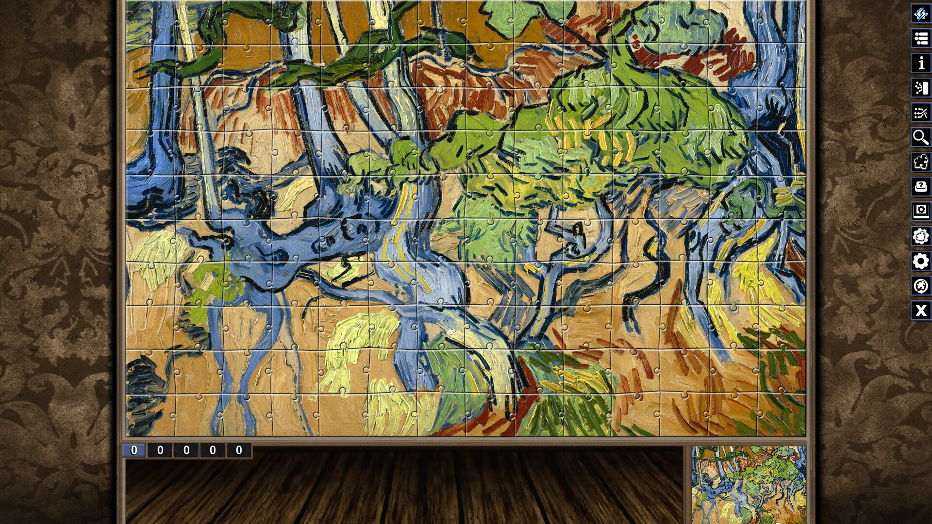 Pixel Puzzles Illustrations & Anime - Jigsaw Pack: Van Gogh screenshot 3