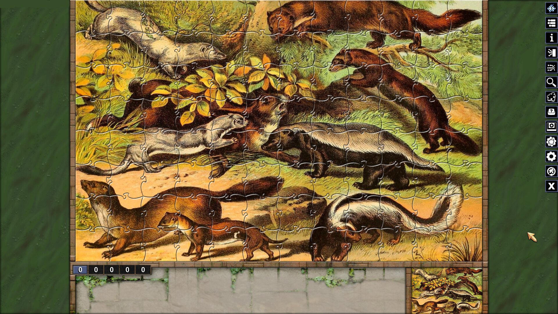 Pixel Puzzles Illustrations & Anime - Jigsaw Pack: Book Of Nature screenshot 3