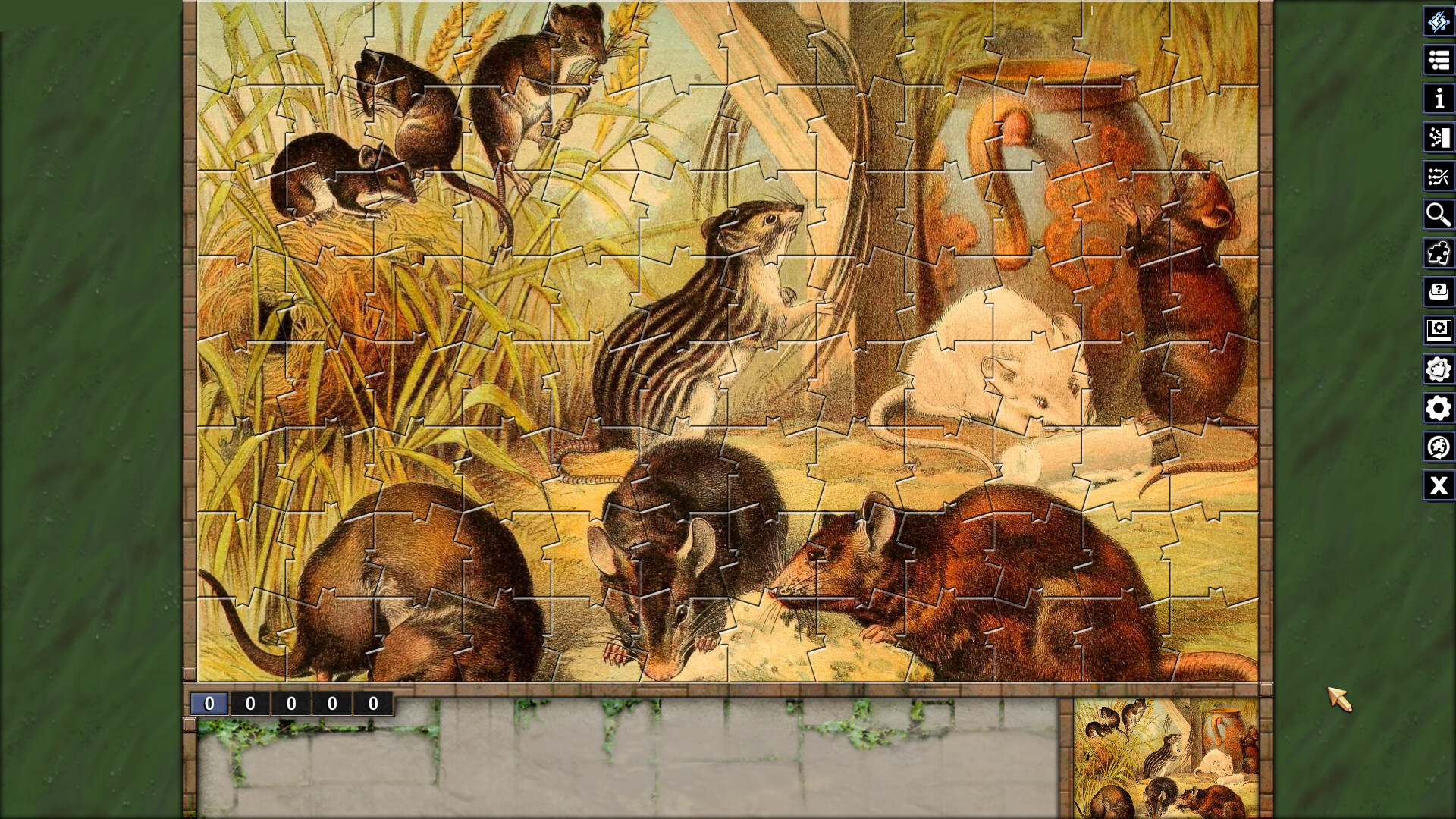 Pixel Puzzles Illustrations & Anime - Jigsaw Pack: Book Of Nature screenshot 9