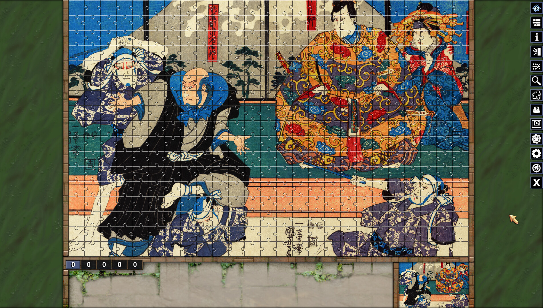 Pixel Puzzles Illustrations & Anime - Jigsaw Pack: Kuniyoshi screenshot 4