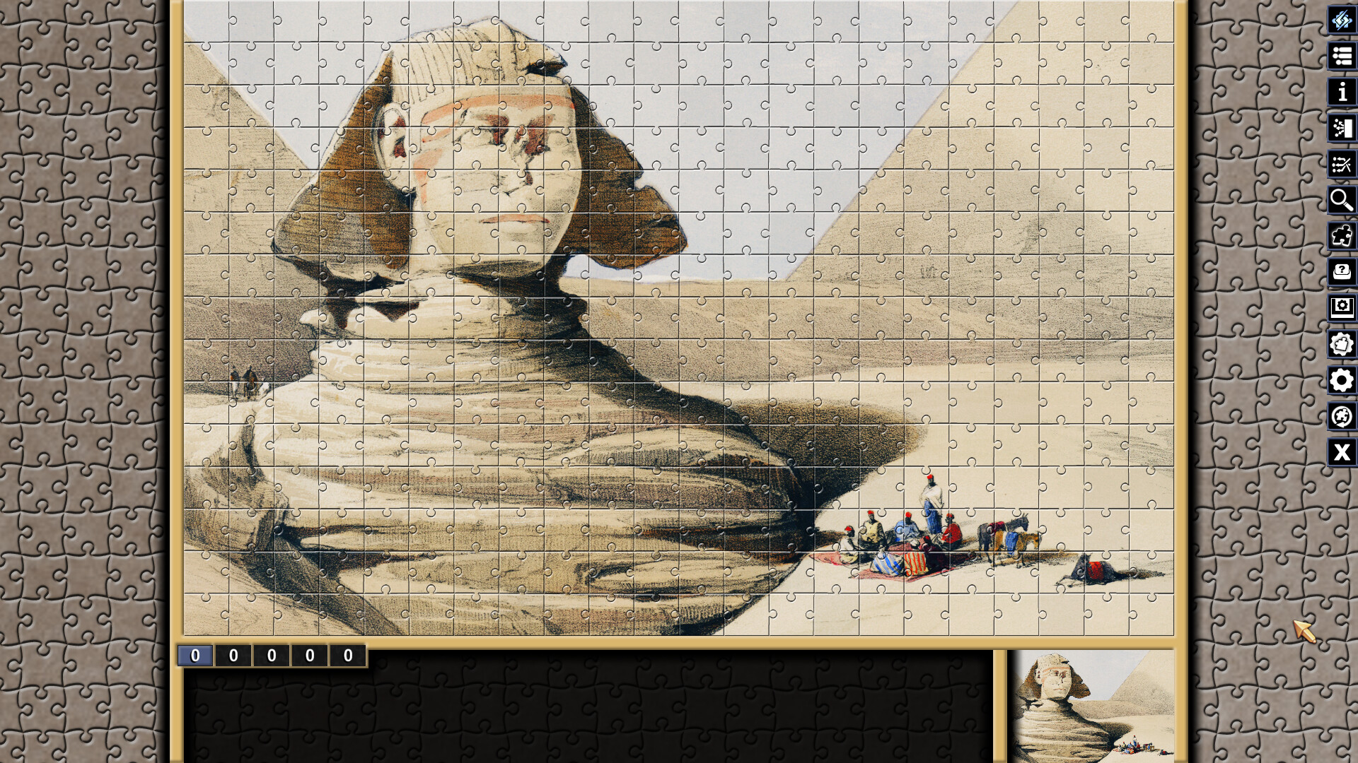 Pixel Puzzles Illustrations & Anime - Jigsaw Pack: Egypt screenshot 3