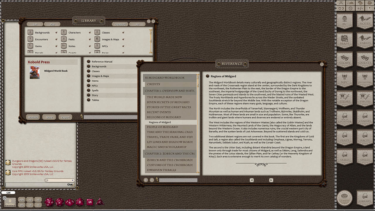 Fantasy Grounds - Midgard Worldbook screenshot 7