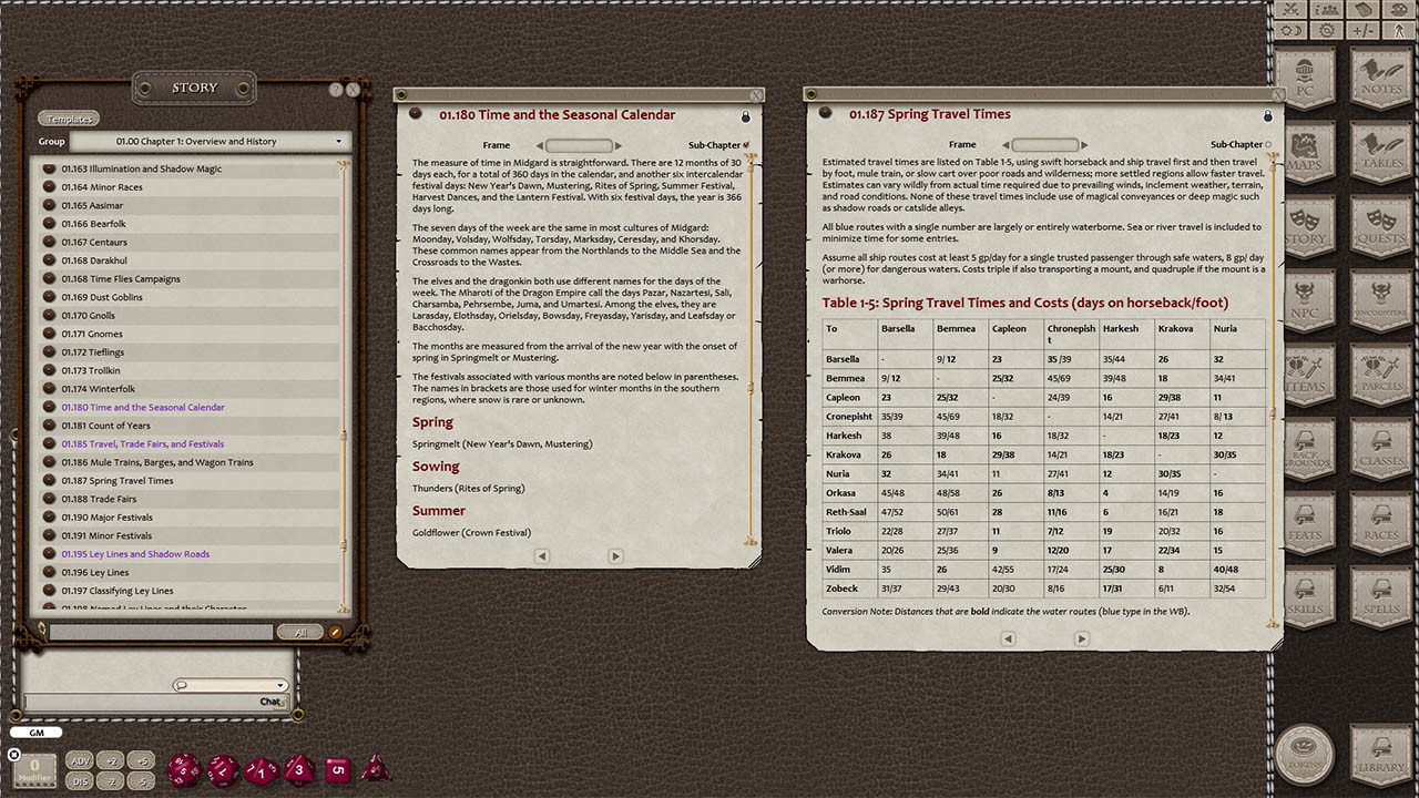 Fantasy Grounds - Midgard Worldbook screenshot 3