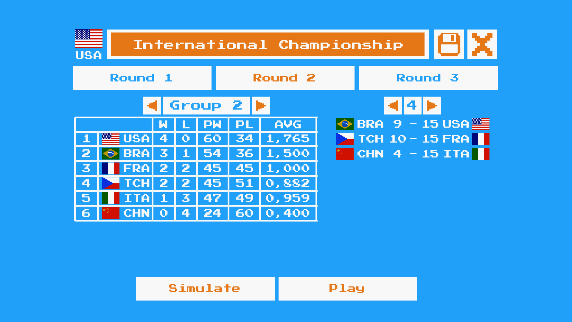 80s Volleyball screenshot 2