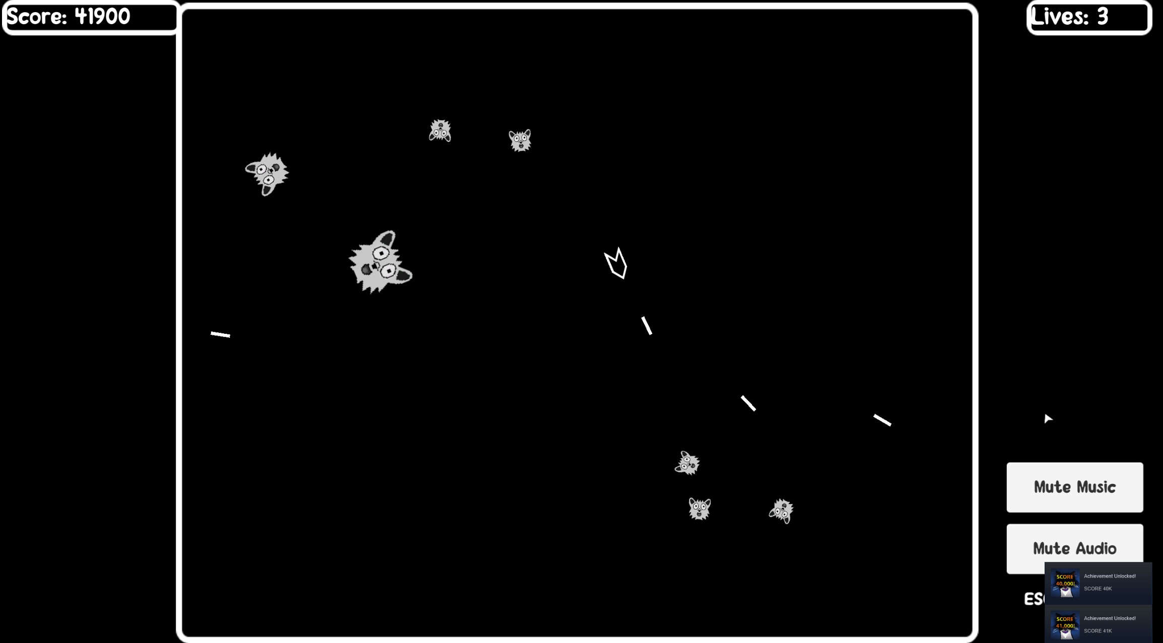 Endless Furry Asteroids screenshot 6