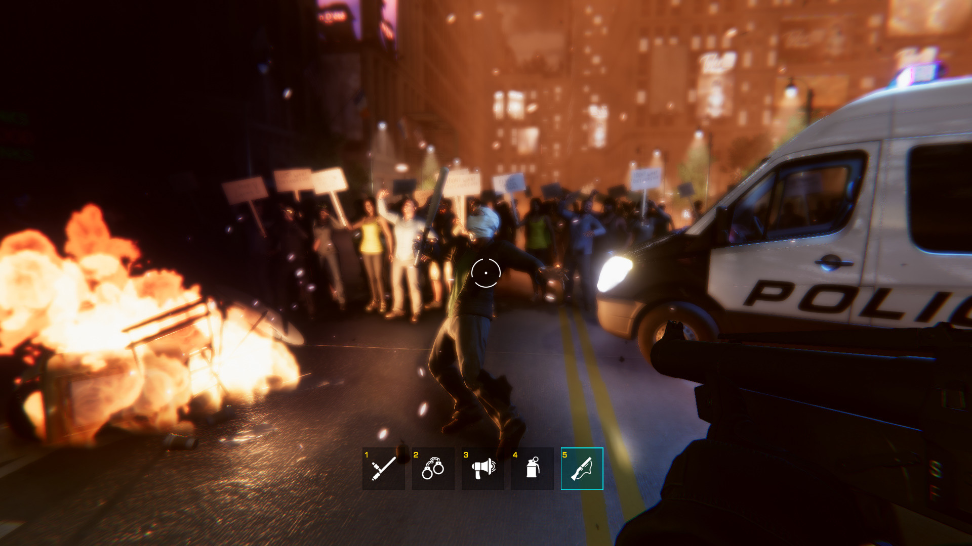 Riot Control Simulator screenshot 2