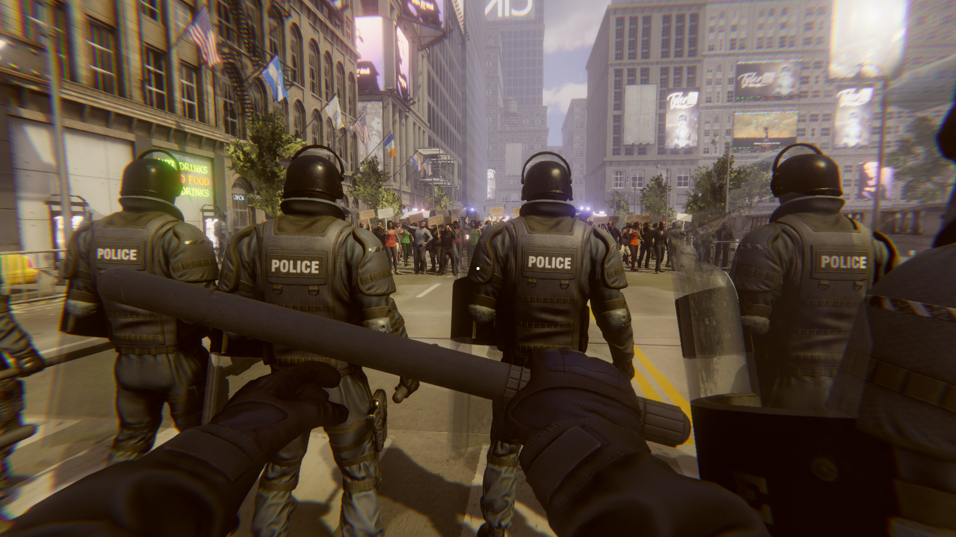 Riot Control Simulator screenshot 1