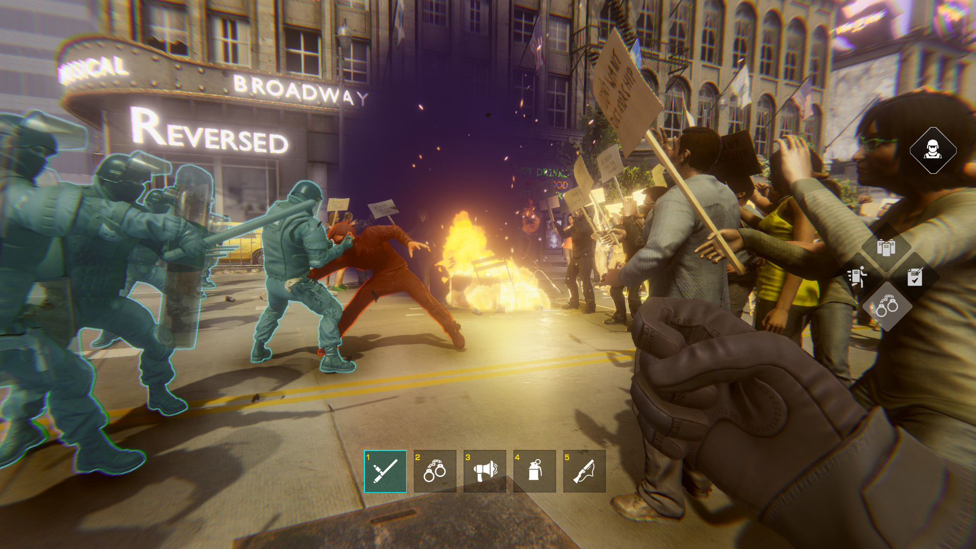 Riot Control Simulator screenshot 3