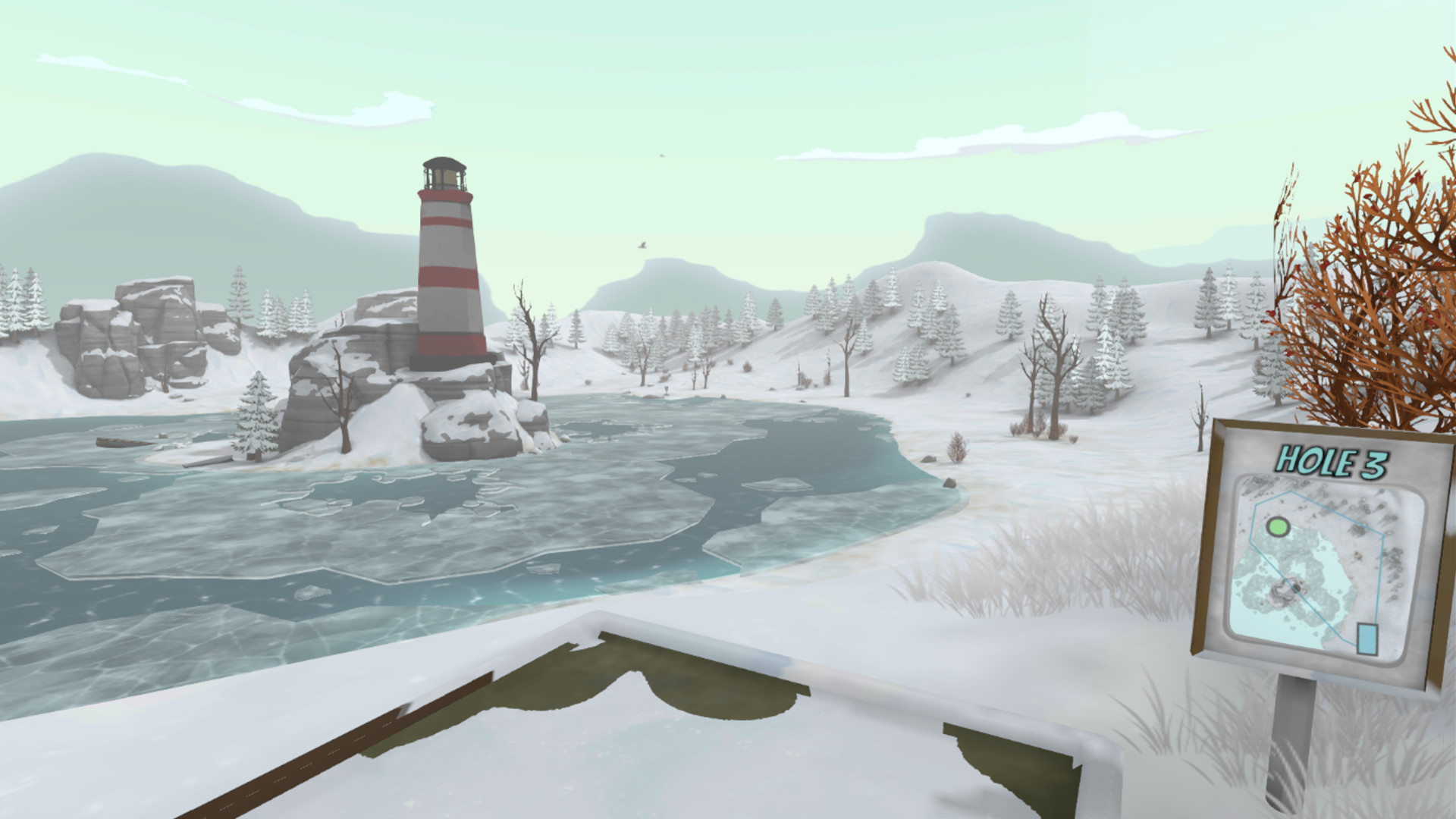 Disc Golf Valley VR screenshot 2