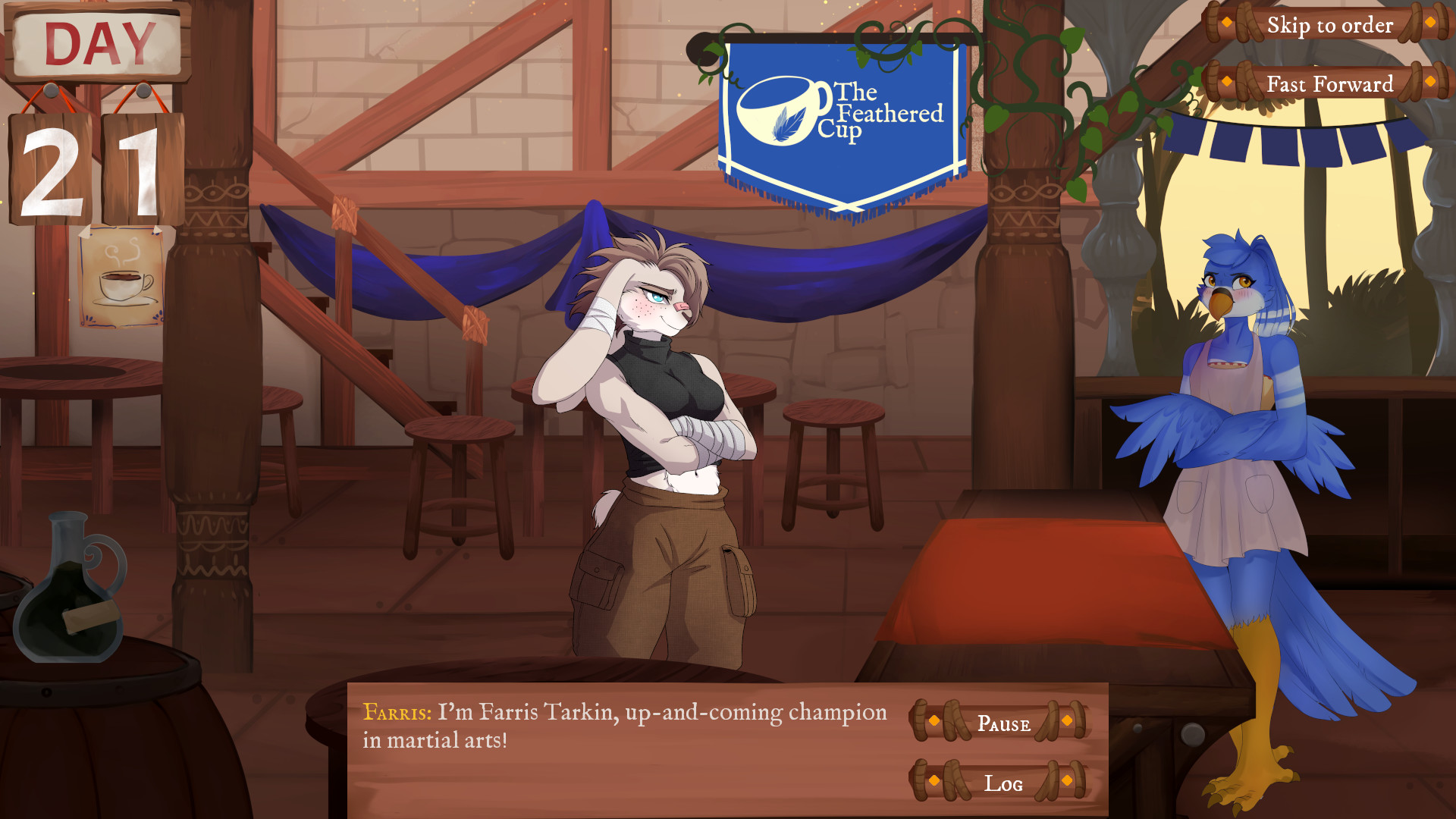 Birb Café screenshot 1