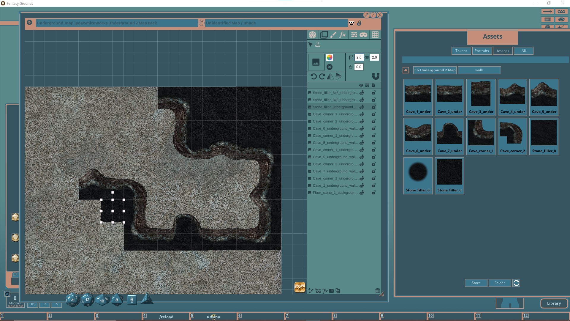Fantasy Grounds - FG Underground Map Pack 2 screenshot 4