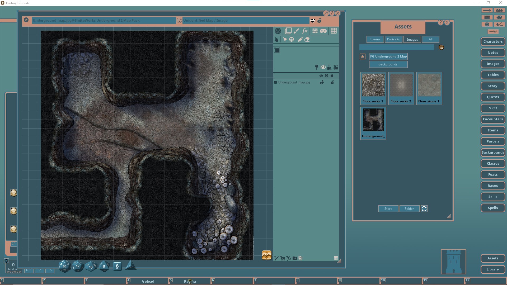 Fantasy Grounds - FG Underground Map Pack 2 screenshot 1