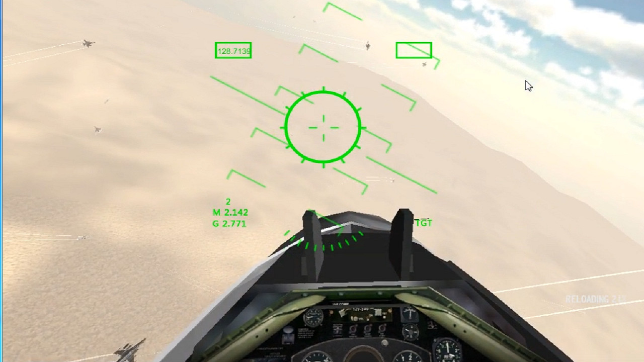 VR fighter jets war screenshot 12