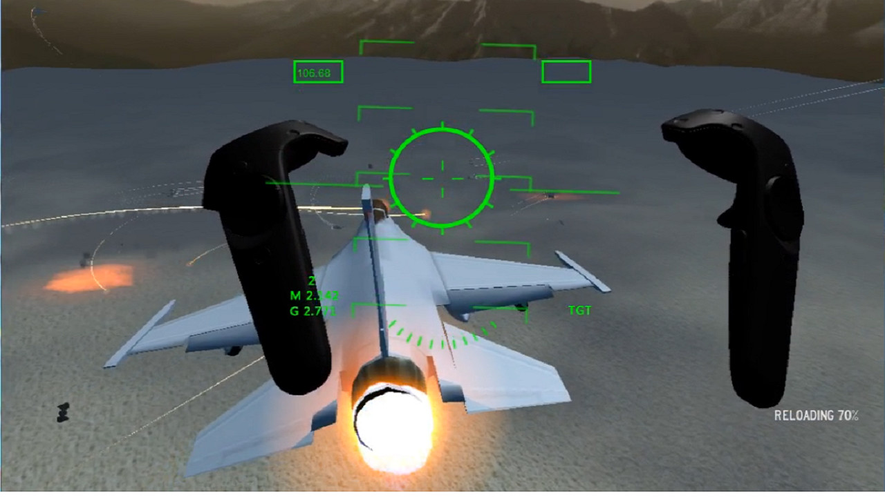 VR fighter jets war screenshot 11