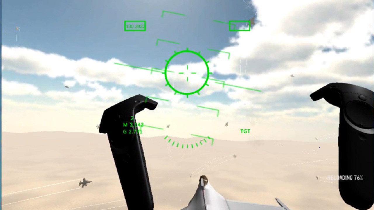 VR fighter jets war screenshot 7