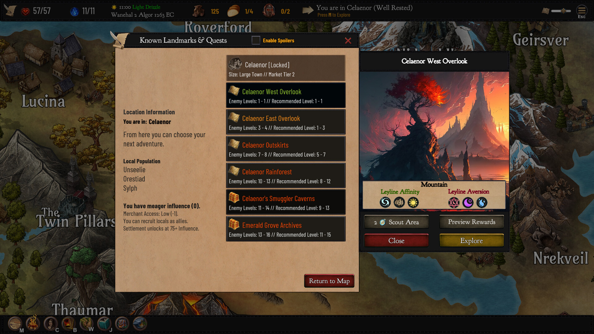 Erannorth Chronicles screenshot 2