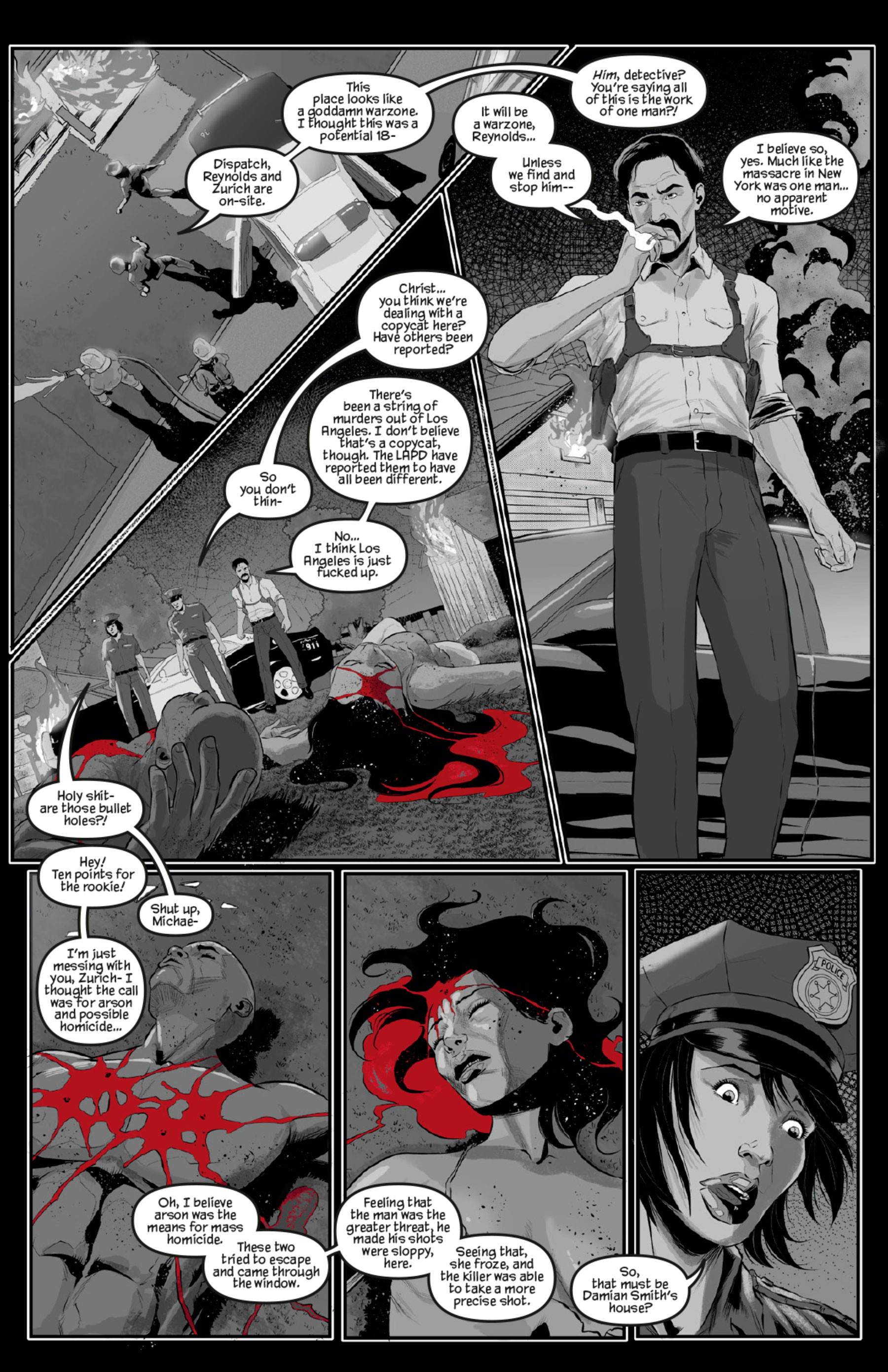 Hatred: Black Label - comic book screenshot 2
