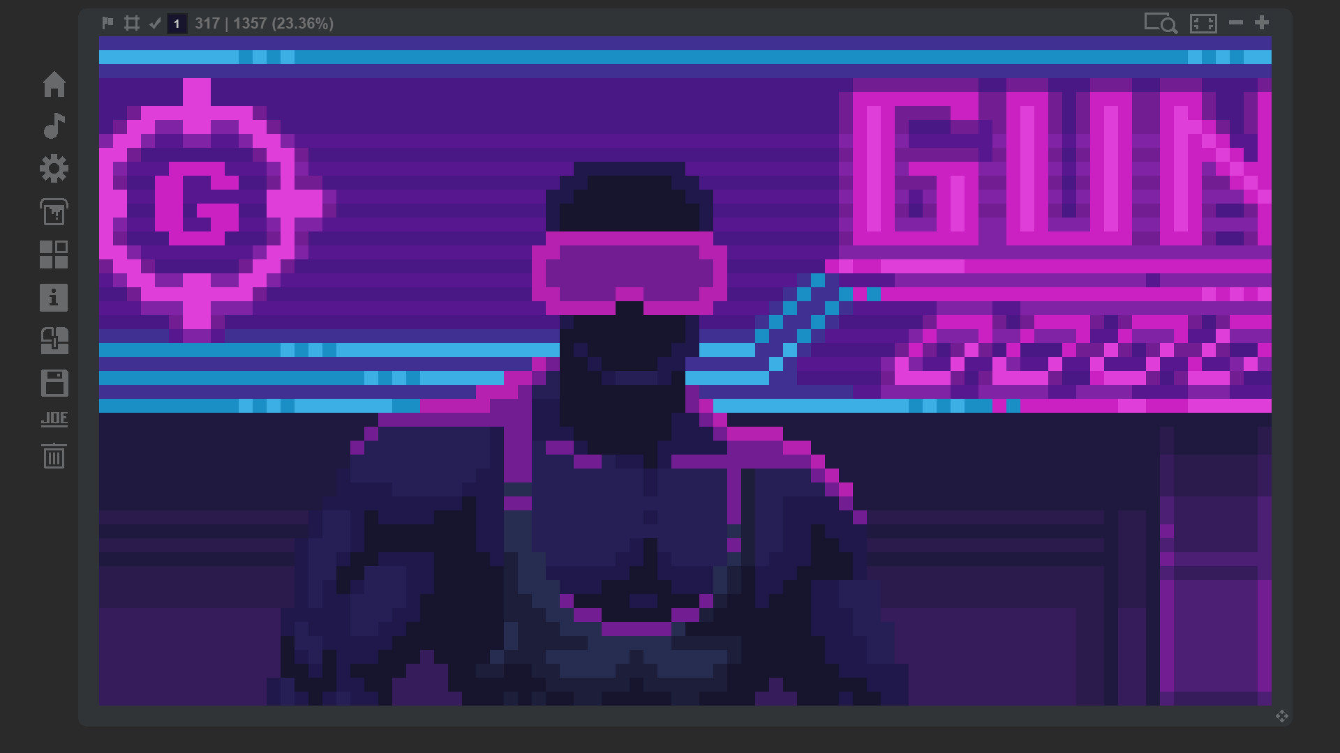 Coloring Game 4 – Cyberpunk screenshot 3
