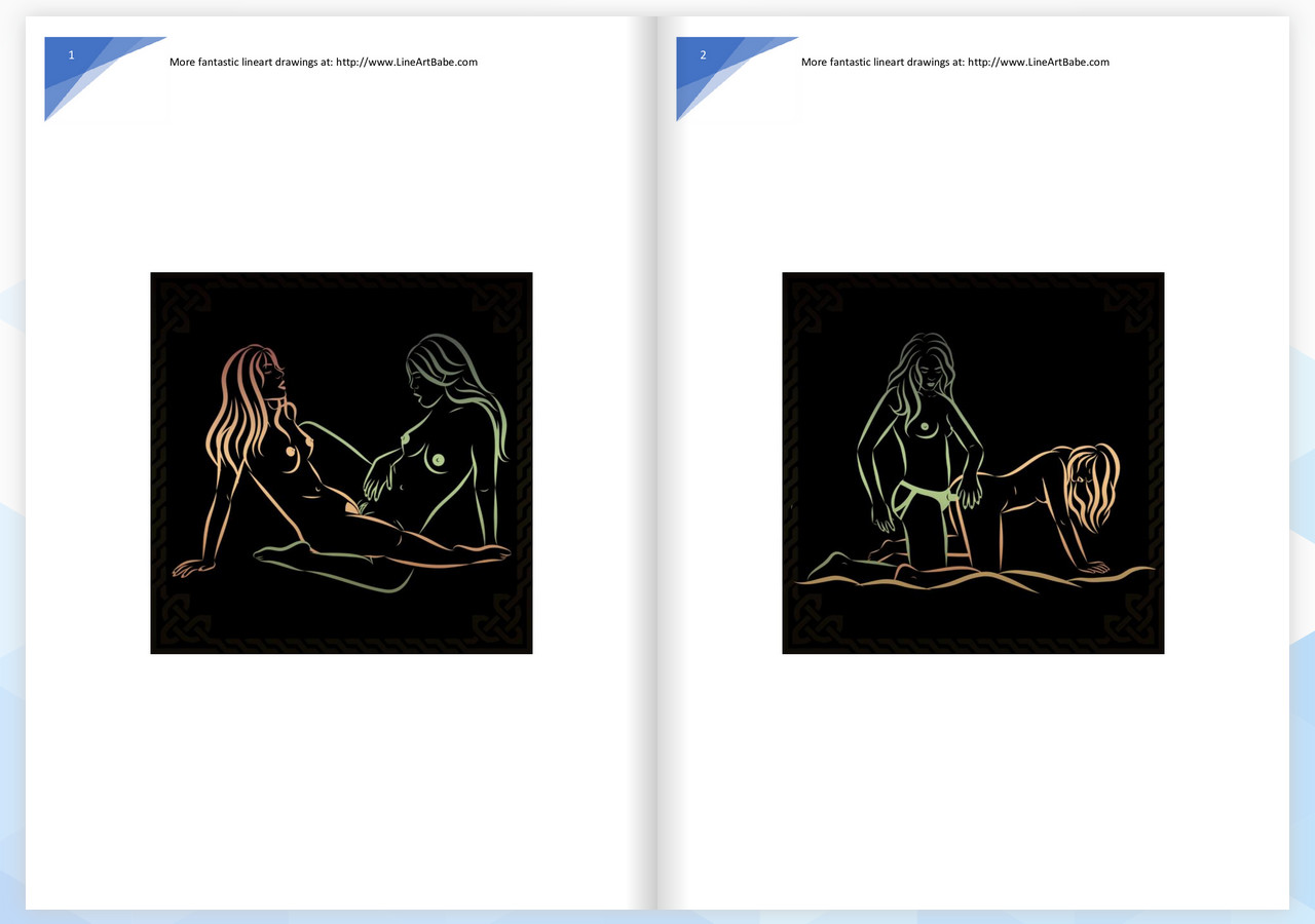 LineArt Jigsaw Puzzle - Erotica 4 ArtBook screenshot 1