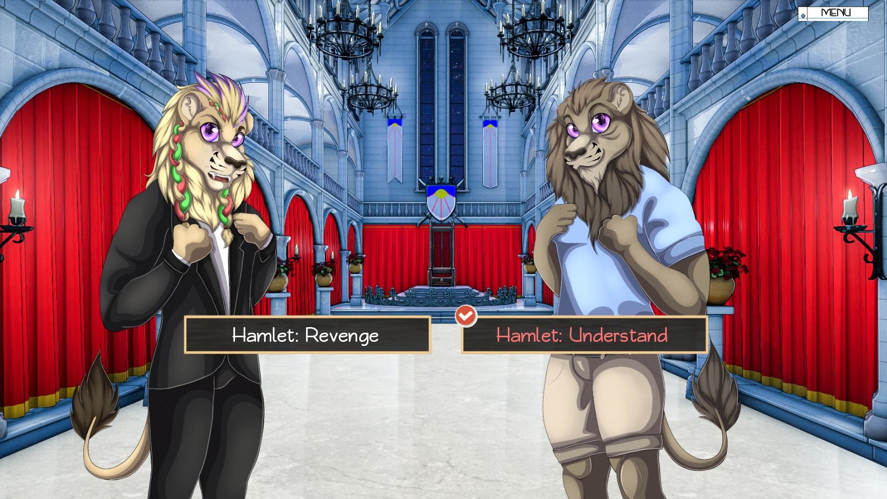 Furry Shakespeare: To Date Or Not To Date Spooky Cat Girls? screenshot 8