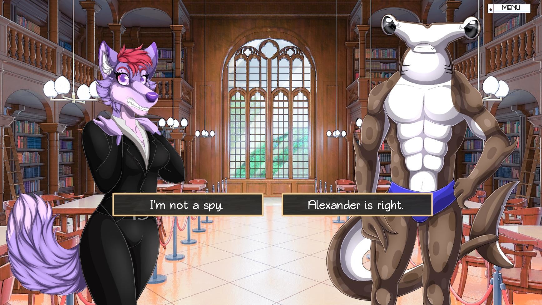 Furry Shakespeare: To Date Or Not To Date Spooky Cat Girls? screenshot 1