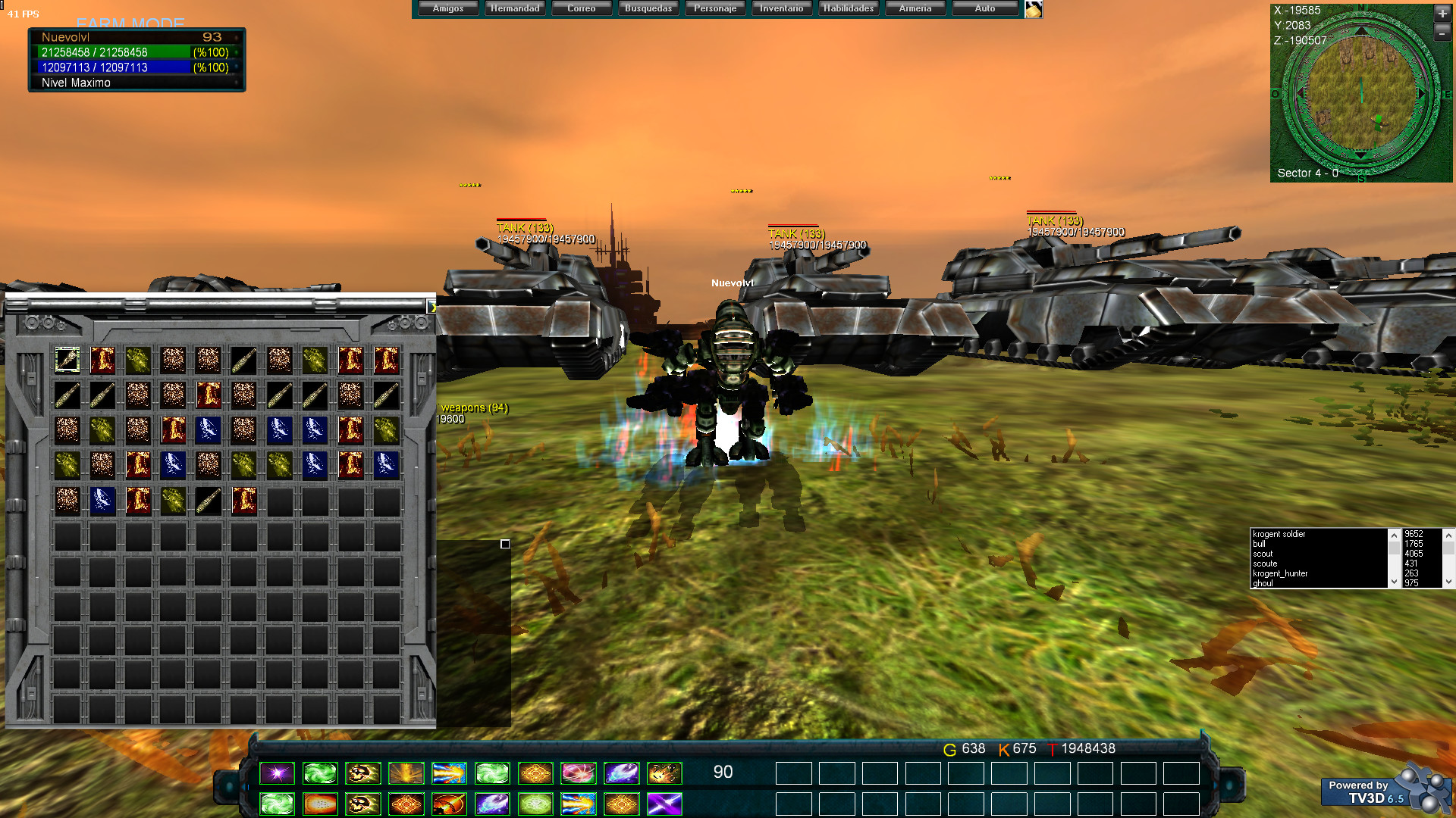 Darkwaronline screenshot 3