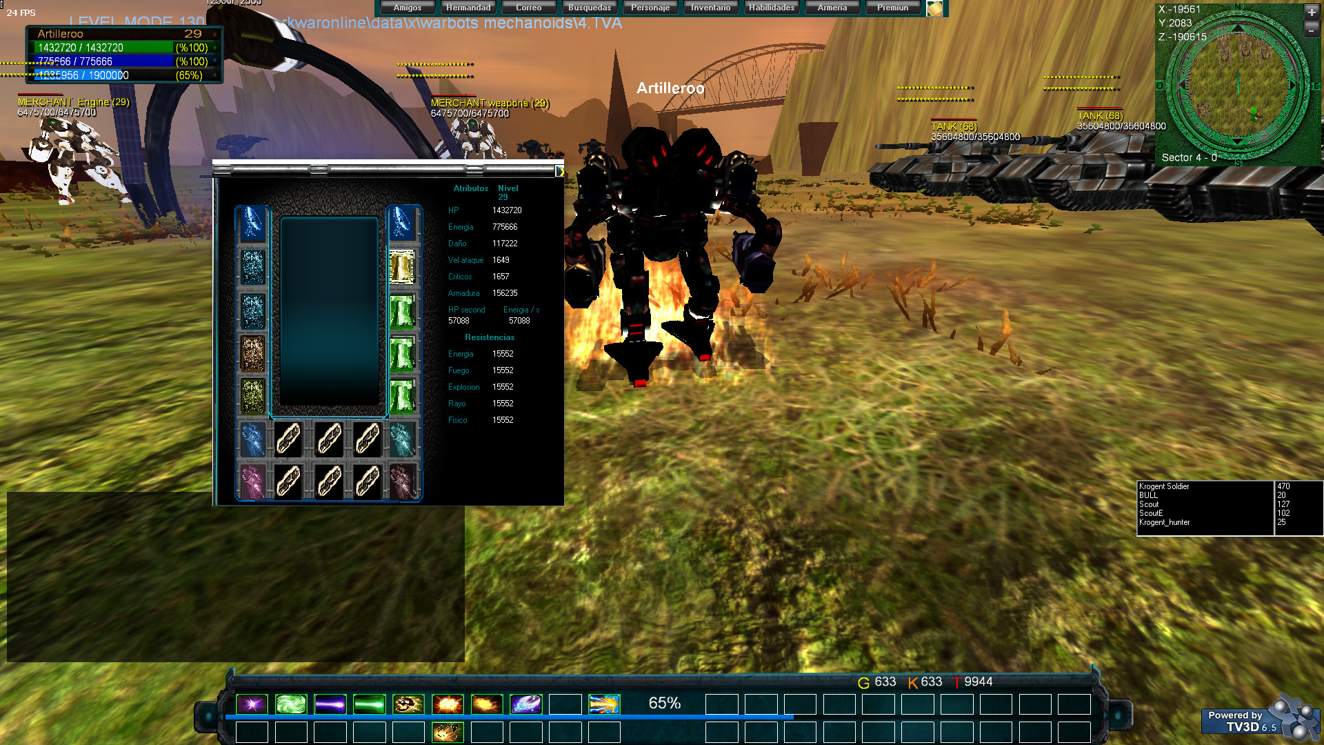 Darkwaronline screenshot 1