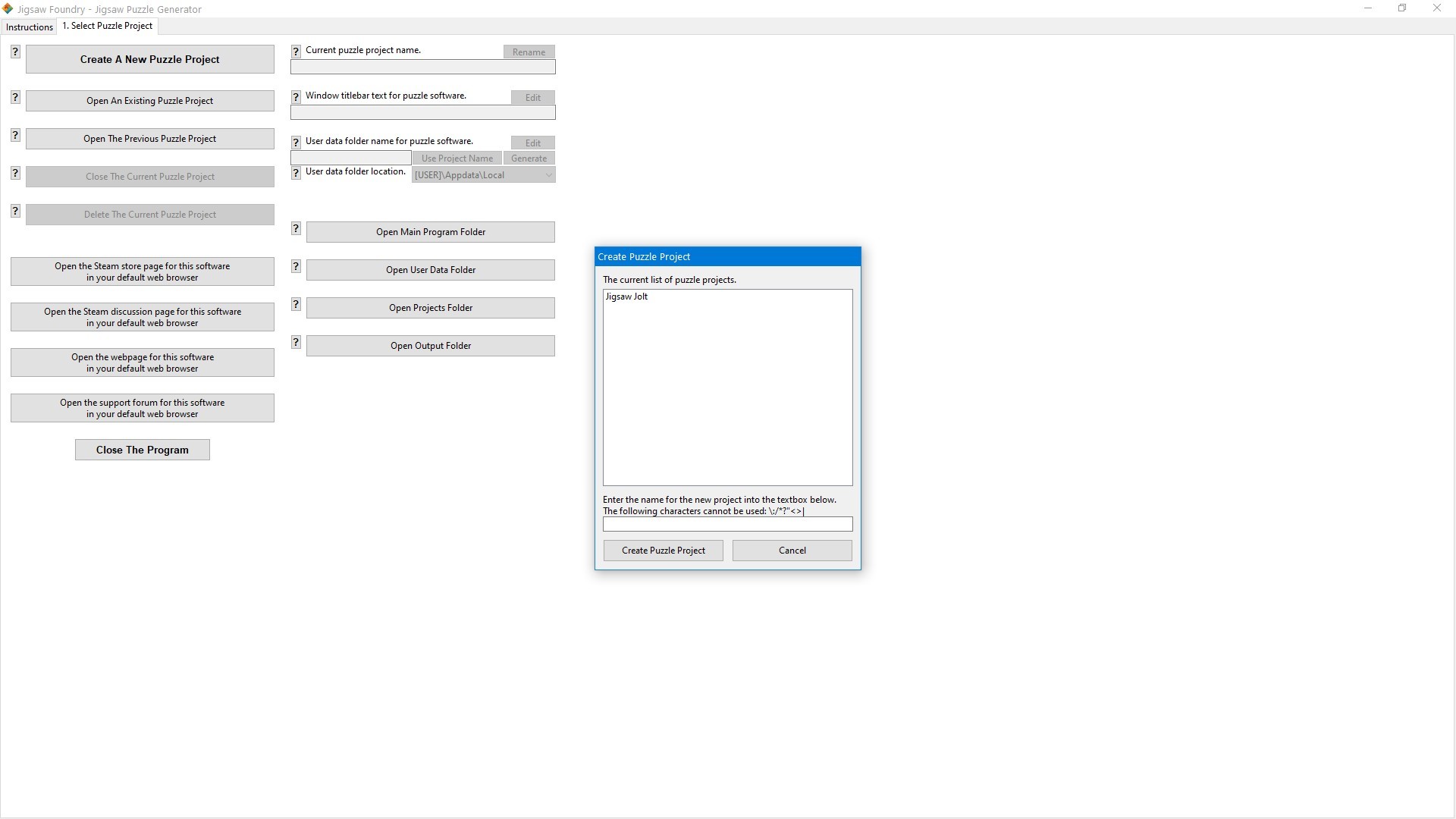 Jigsaw Foundry screenshot 1