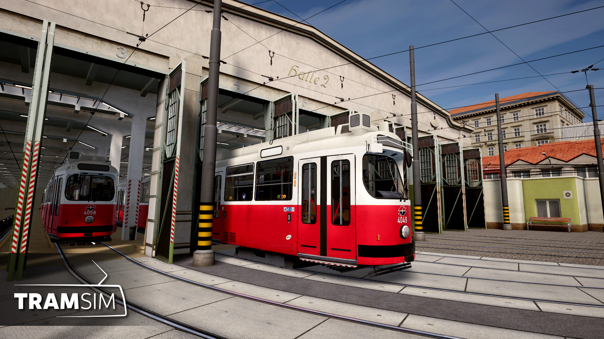 TramSim DLC Betriebsbahnhof Wien screenshot 1