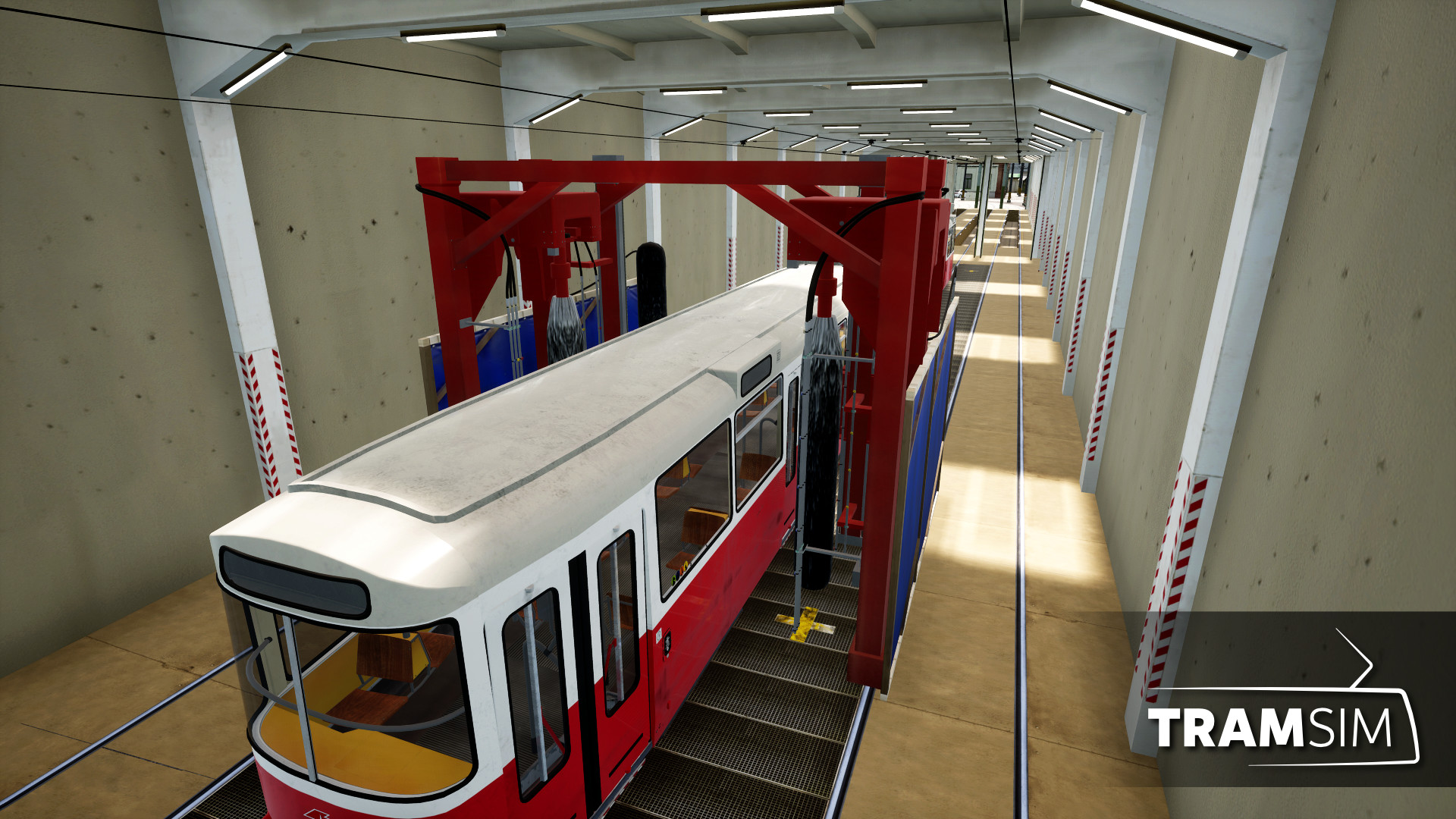 TramSim DLC Betriebsbahnhof Wien screenshot 7