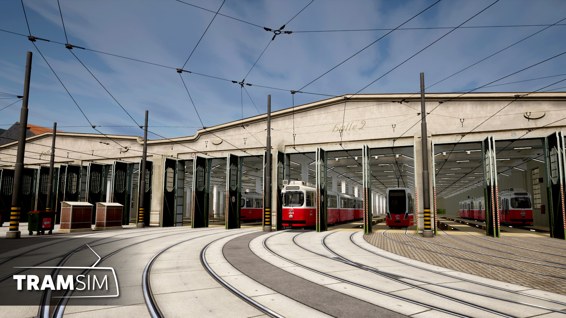 TramSim DLC Betriebsbahnhof Wien screenshot 2
