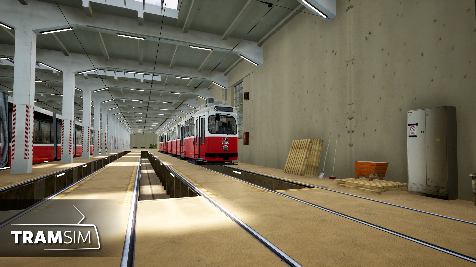 TramSim DLC Betriebsbahnhof Wien screenshot 4