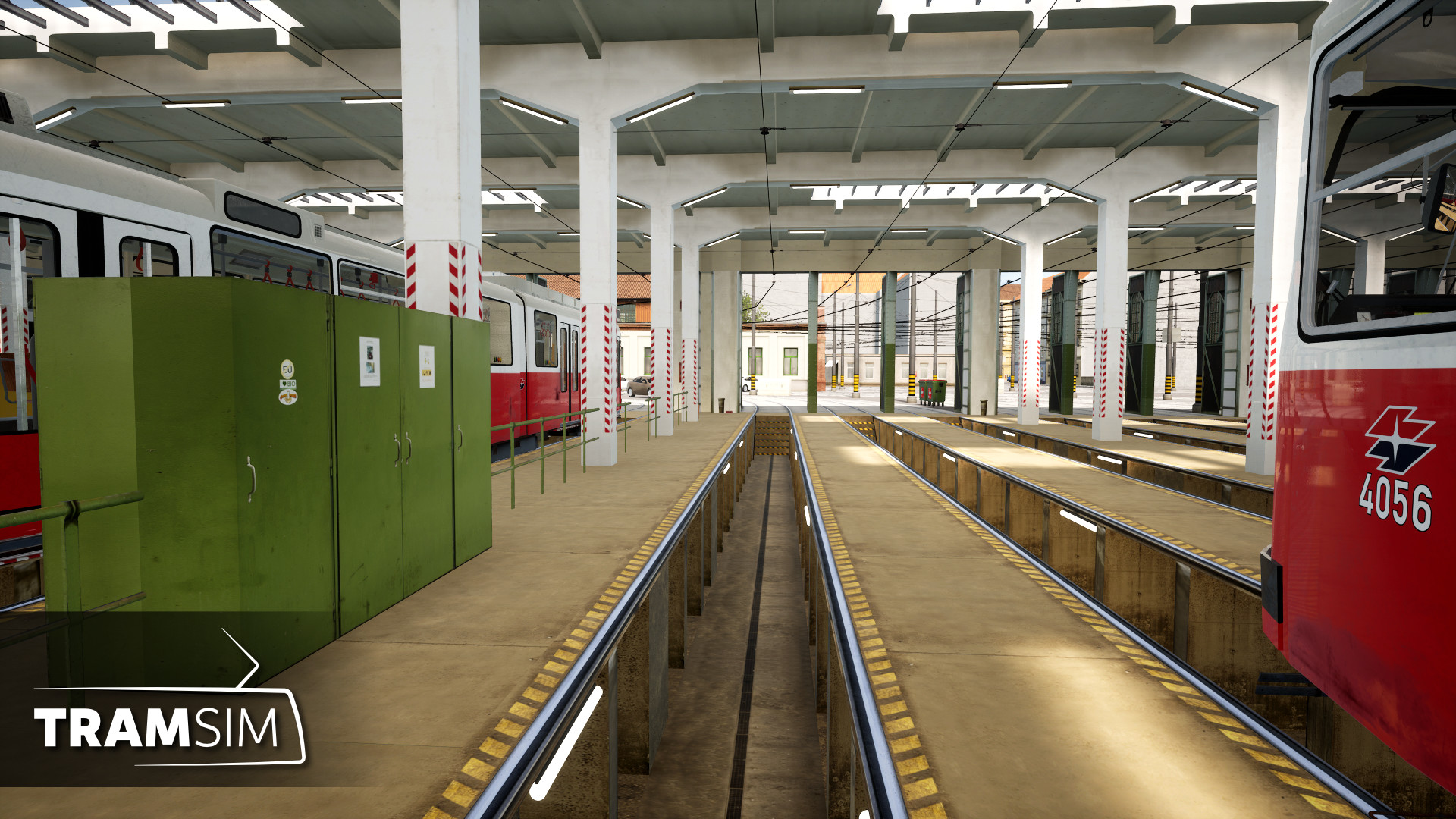 TramSim DLC Betriebsbahnhof Wien screenshot 3