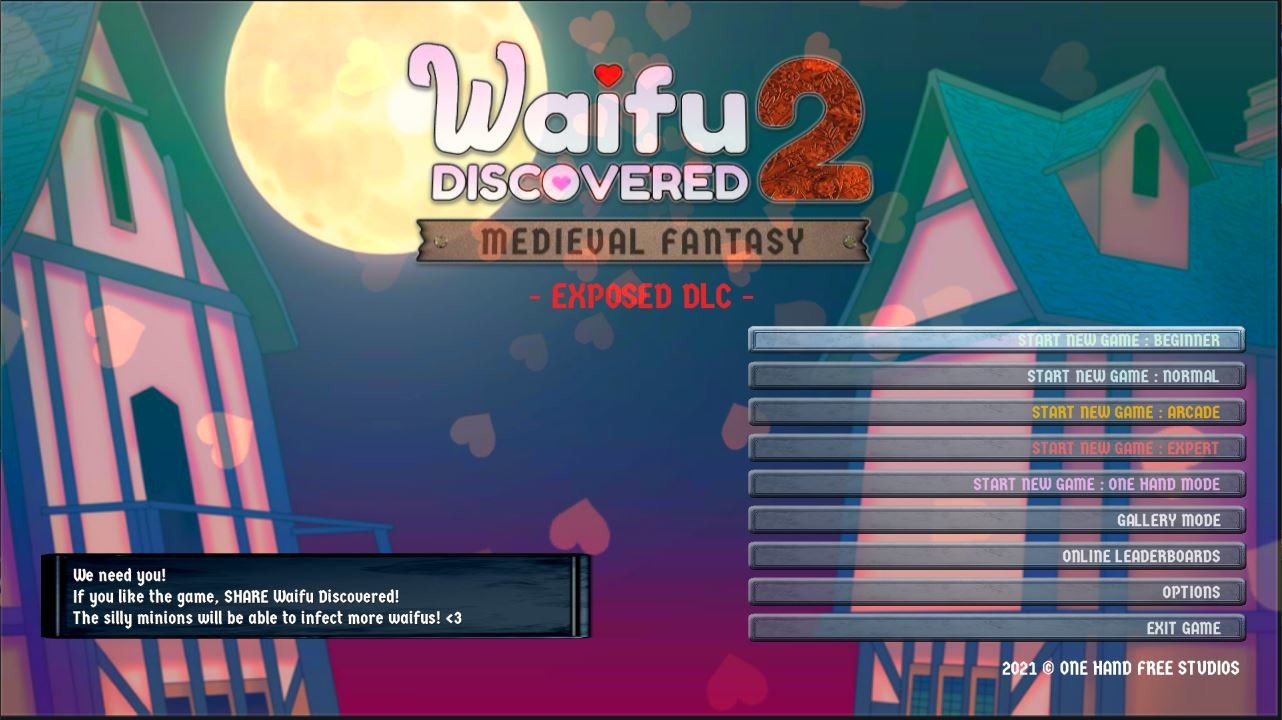 Steam：Waifu Discovered 2 - Exposed DLC