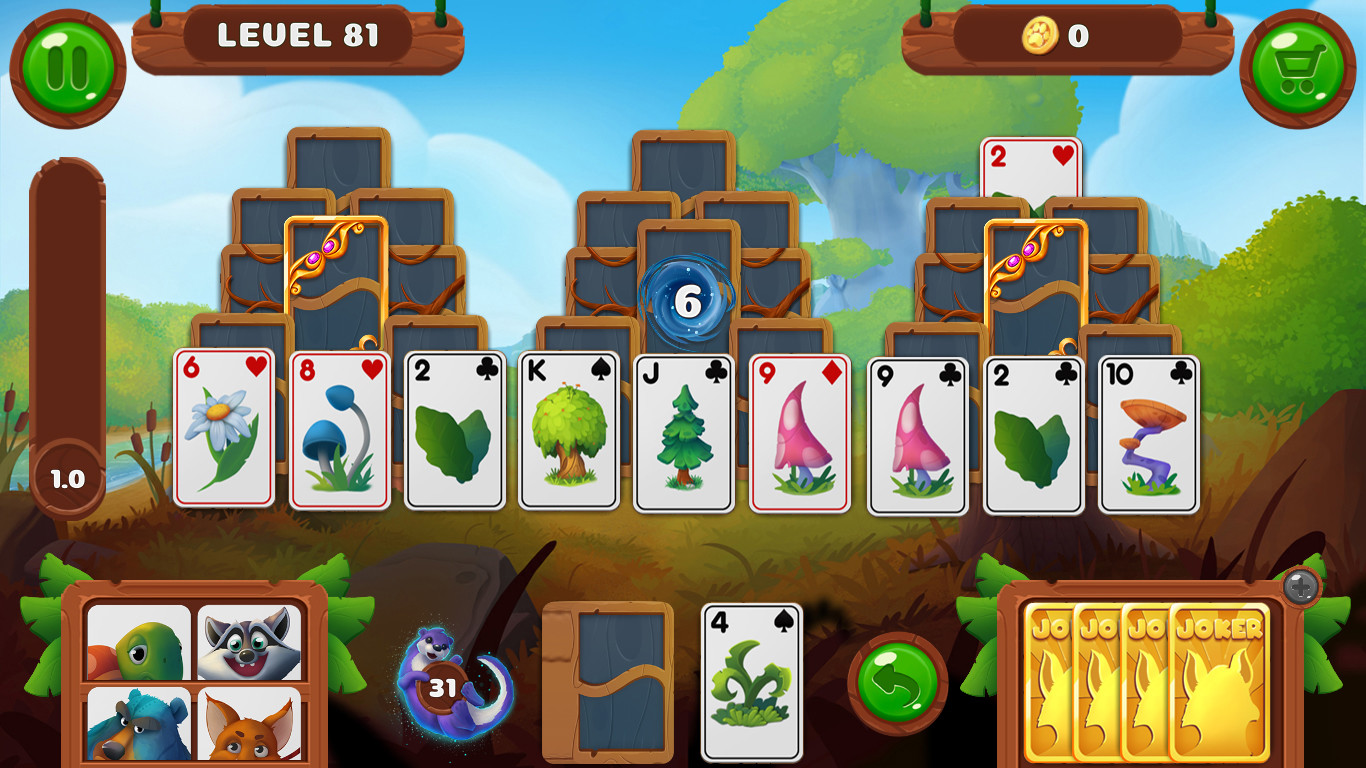 Rescue Friends Solitaire screenshot 2