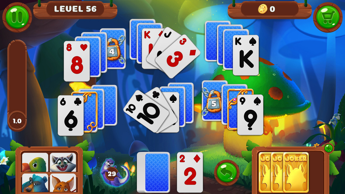 Rescue Friends Solitaire screenshot 1
