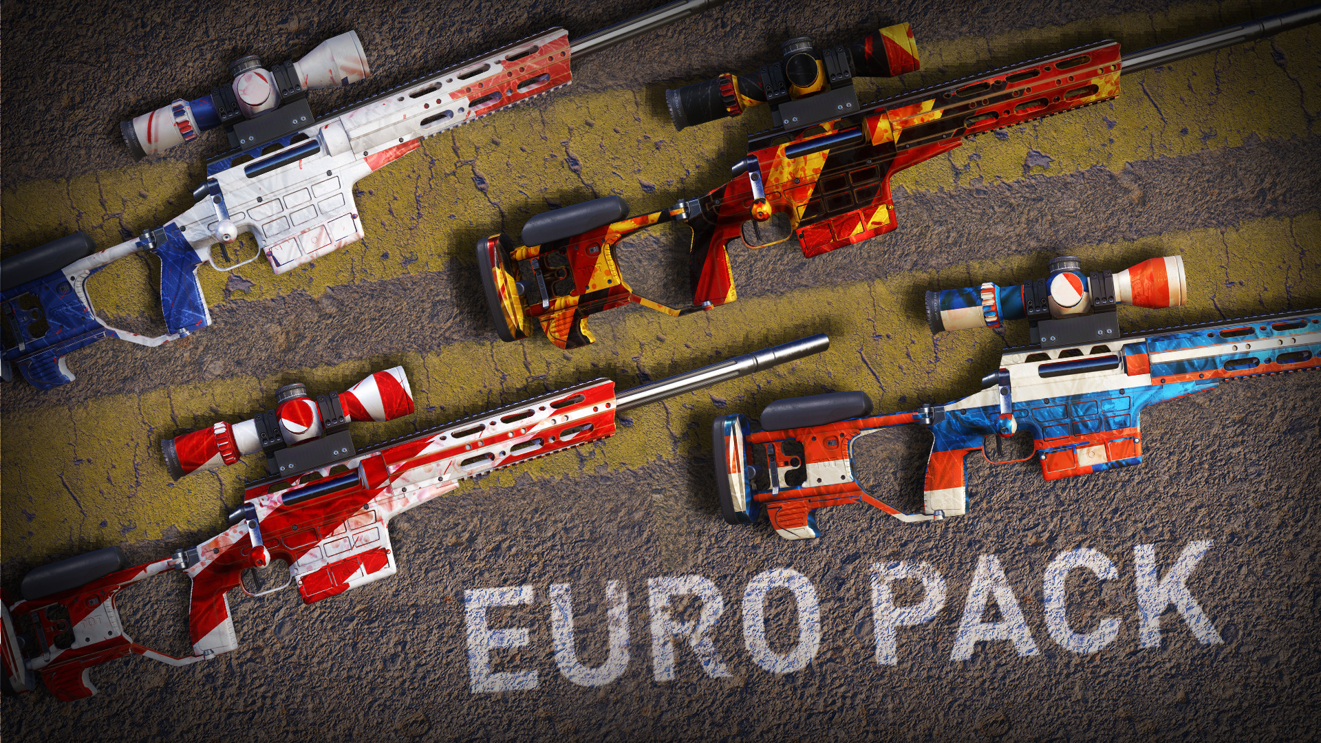 Sniper Ghost Warrior Contracts 2 - EURO Skin Pack screenshot 1
