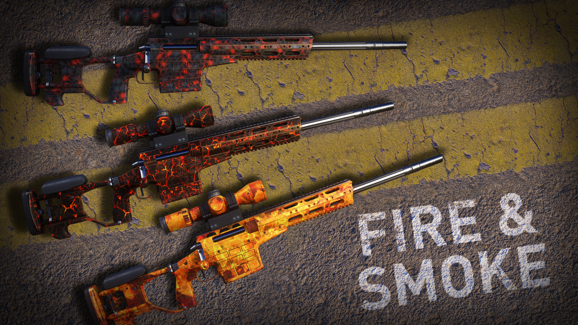 Sniper Ghost Warrior Contracts 2 - Fire & Smoke Skin Pack screenshot 1