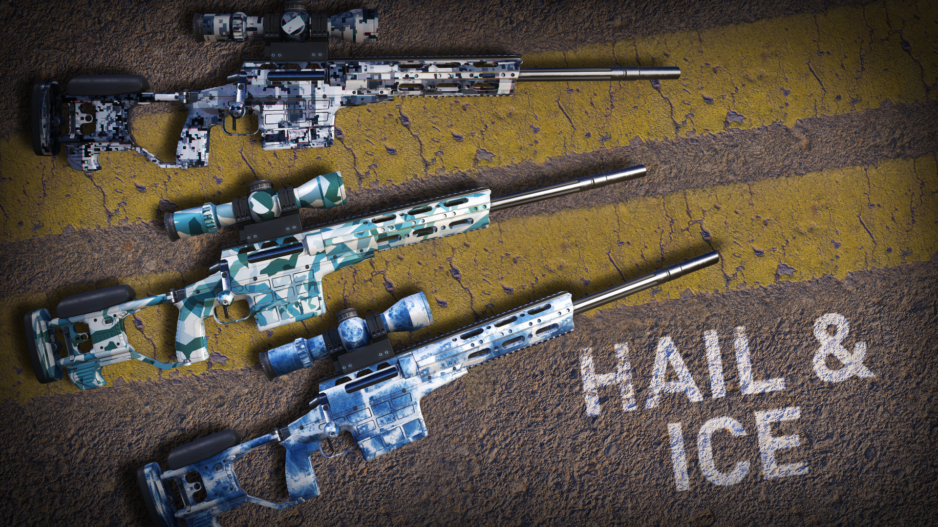 Sniper Ghost Warrior Contracts 2 - Hail & Ice Skin Pack screenshot 1