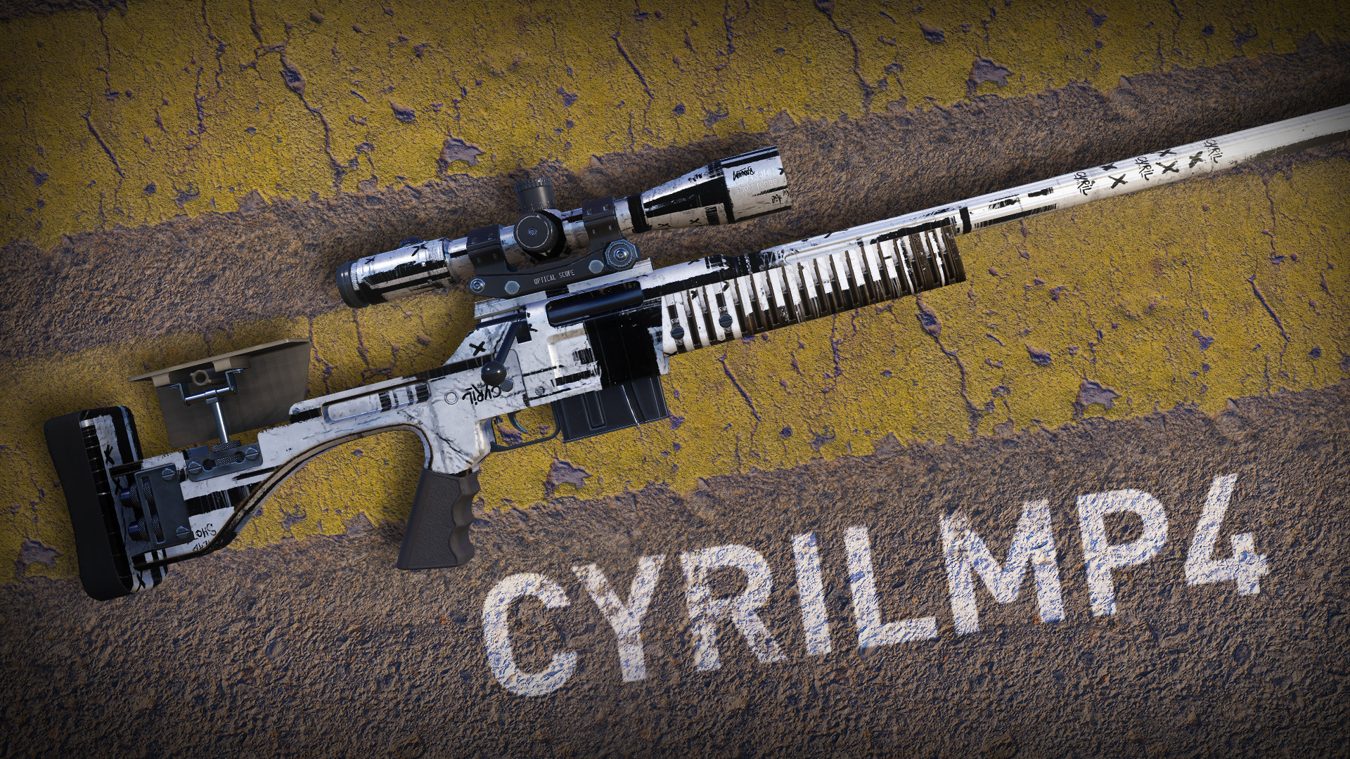 Sniper Ghost Warrior Contracts 2 - CYRILmp4 Weapon Skin screenshot 2