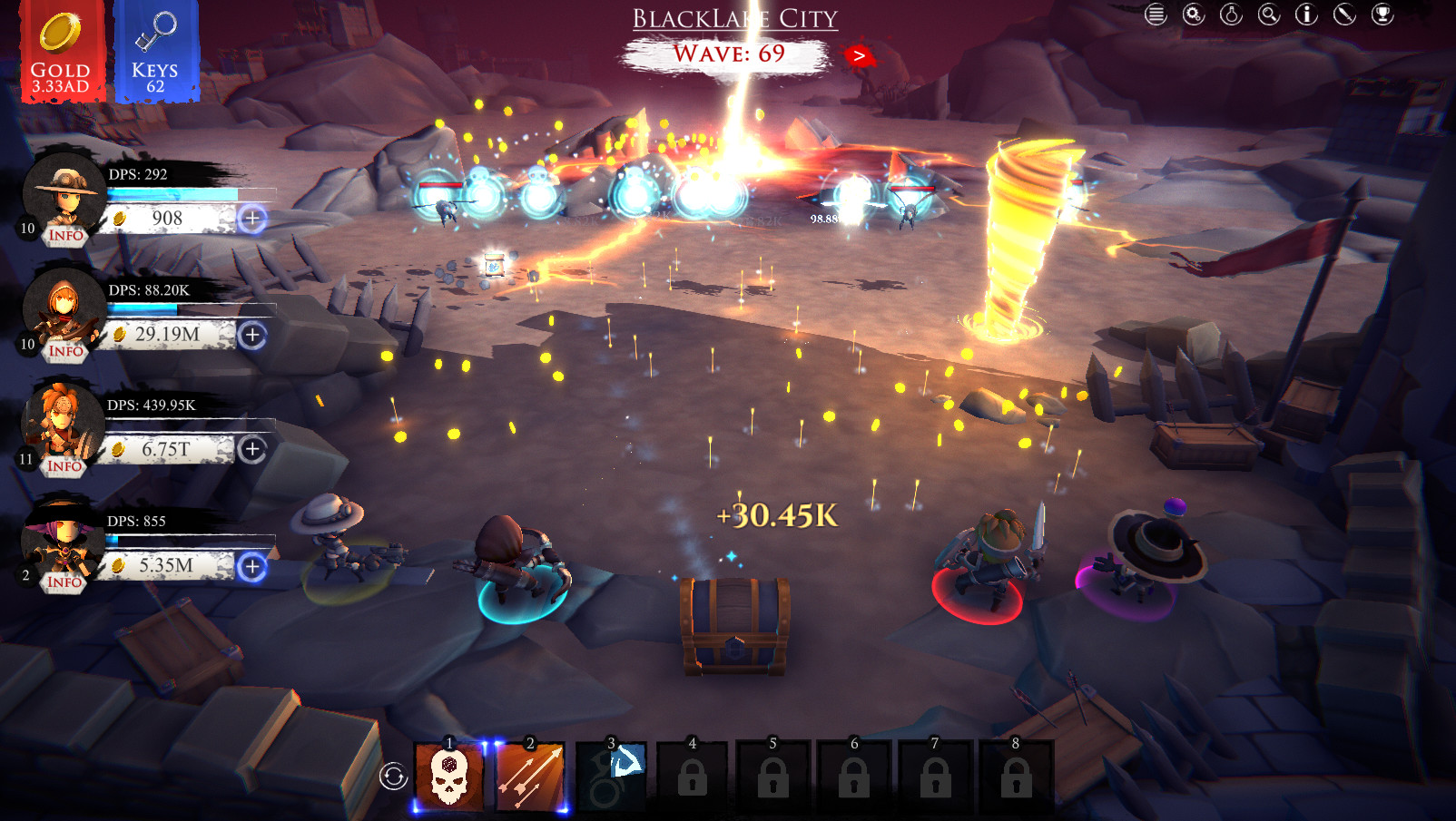 Dungeon Clicker screenshot 1