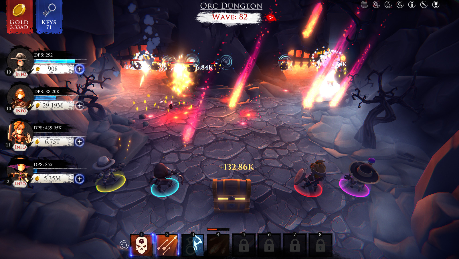 Dungeon Clicker screenshot 4