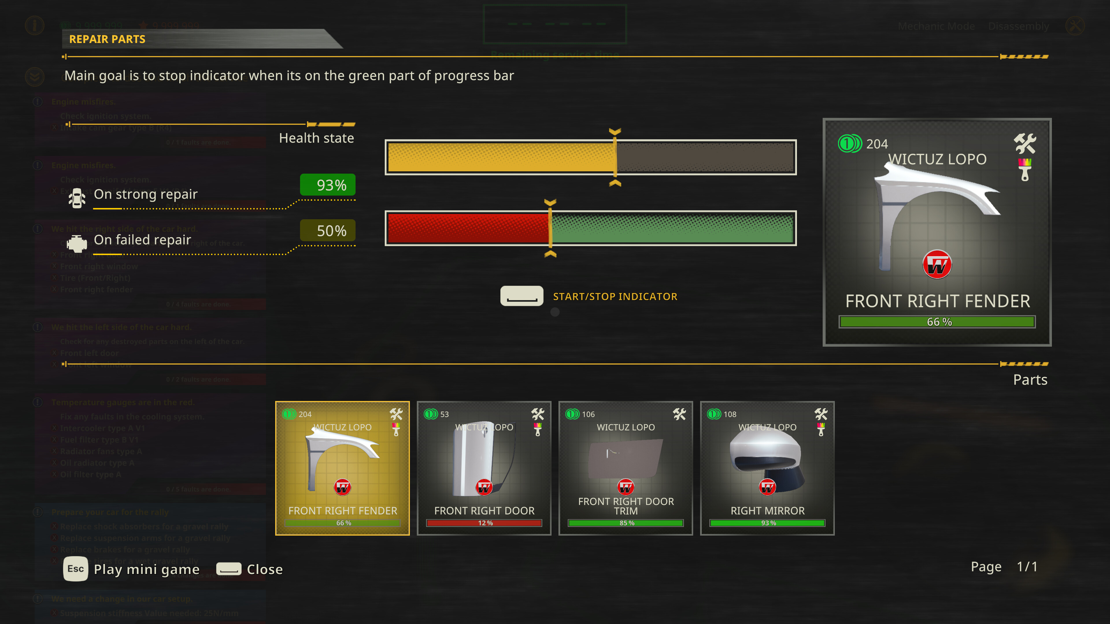Rally Mechanic Simulator screenshot 16
