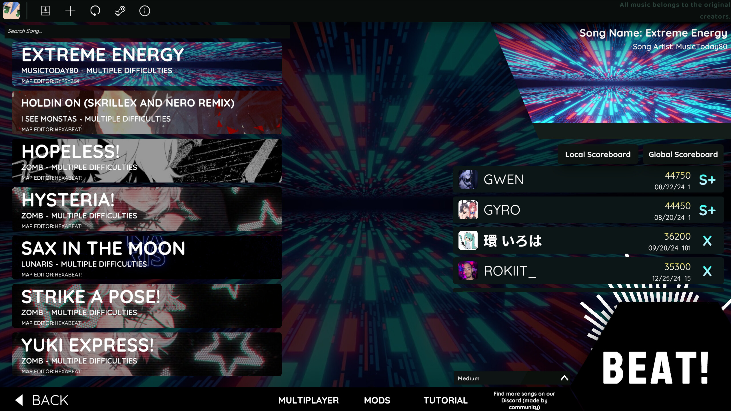HexaBeat! screenshot 2