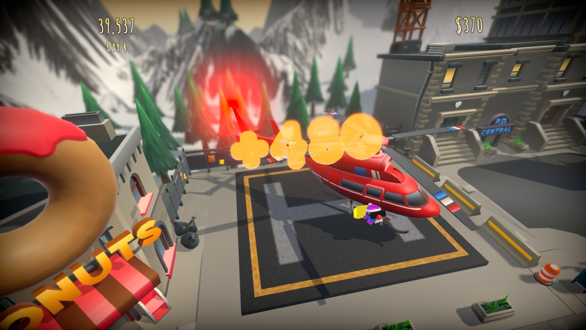 Horatio Goes Snowboarding screenshot 2