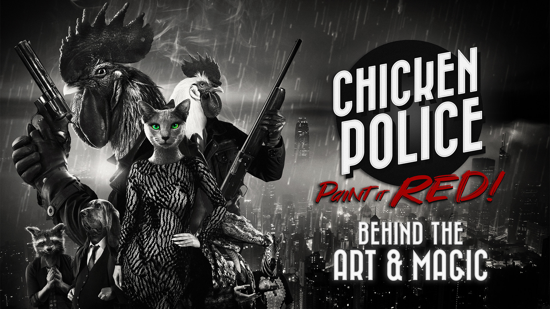 Behind the Art and Magic of Chicken Police screenshot 1