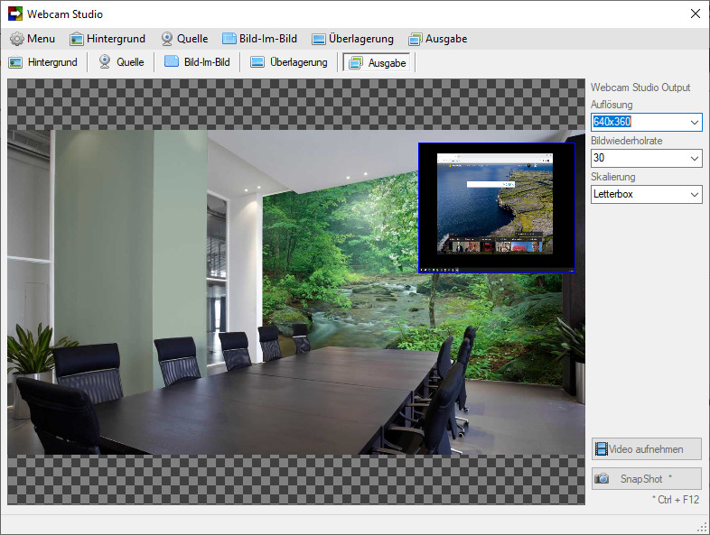 WebCamStudio screenshot 1